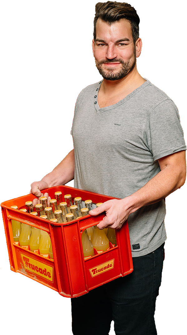 Michael Lueger trägt Fucade Kiste