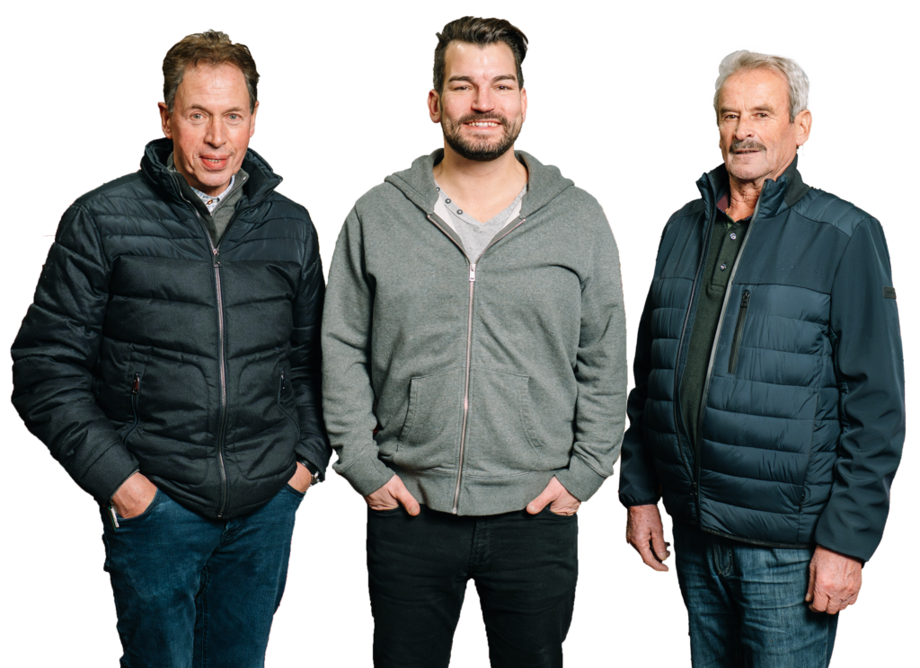 Michael Lueger mit seinen Vorgängern